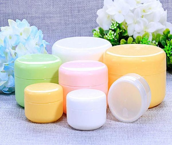 

50g refillable bottles plastic empty makeup jar pot travel face creamlotioncosmetic container storage box4474675