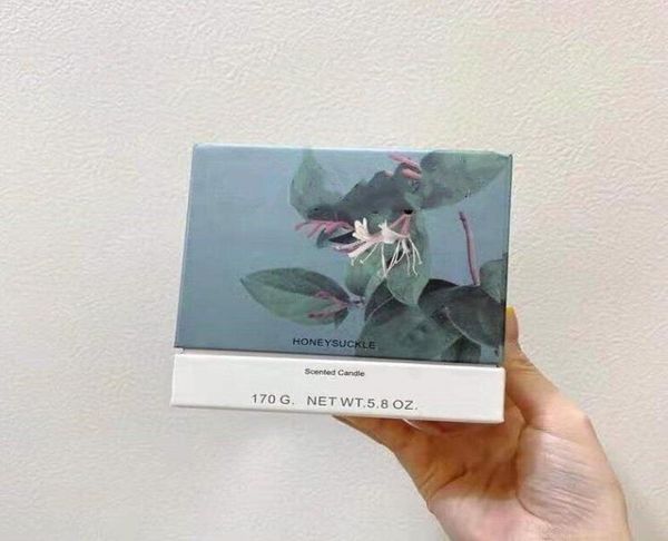 

brand scented candle 170g solid perfume famous fragrance three flavors honeysuckletomato leaves ivy fast delivery3152290