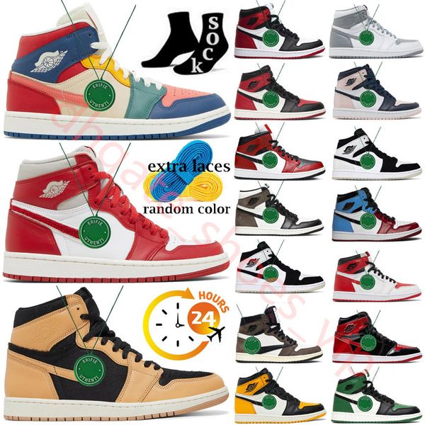 

1s basketball shoes cool grey sneakers fearless dark mocha bred stealth cement true blue diamond chicago jumpman 1 next chapter men sports s