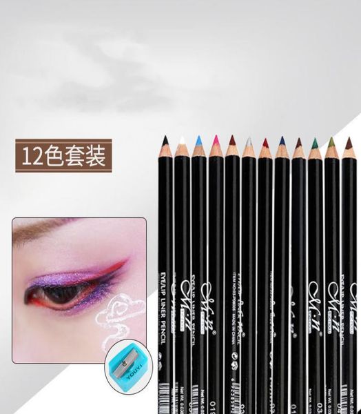 

eyebrow pencil eyeliner lipliner pencil 12 different colors lip liner good quality mixed colors8193326