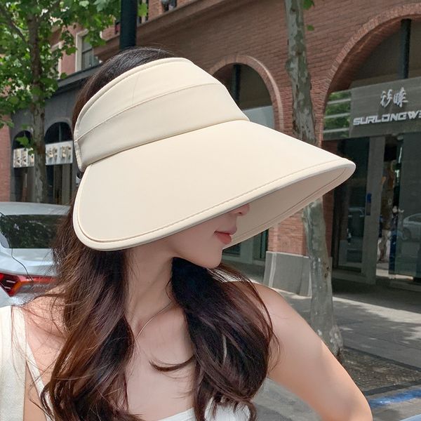 

fashion designer jewelry big brim ice silk bucket hat summer hollow hat versatile sunshade baseball cap wholesale mzy28, Blue;gray