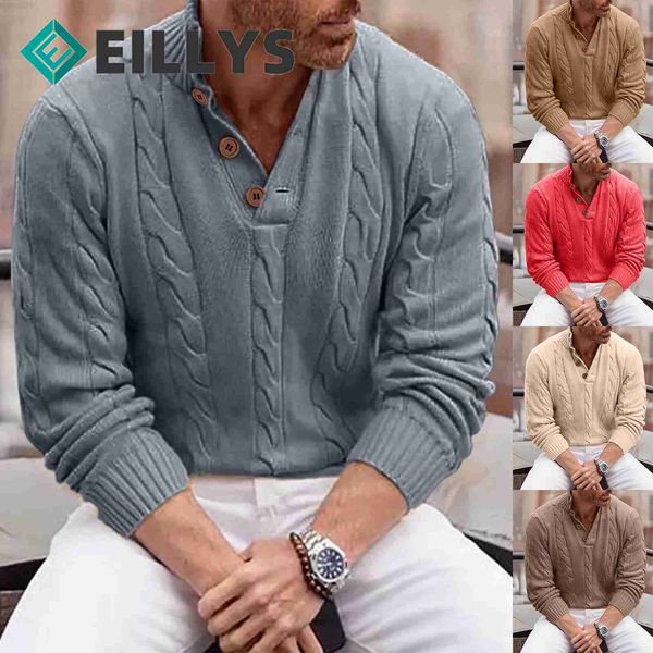 

men's sweaters men's sweater pullover casual pullover men clothing streetwear men solid color sweater man autumn winter button up, White;black