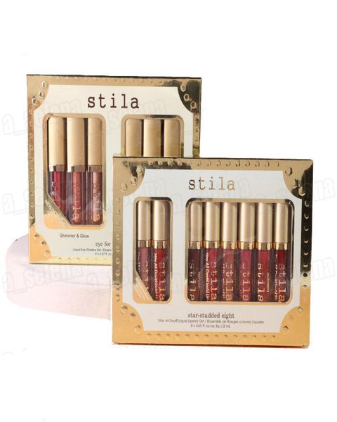 

for elegance set shimmer glitter liquid eyeshadow 6pcs travel set glow eye shadow 8pcs stay all day liquid lipstick5177003