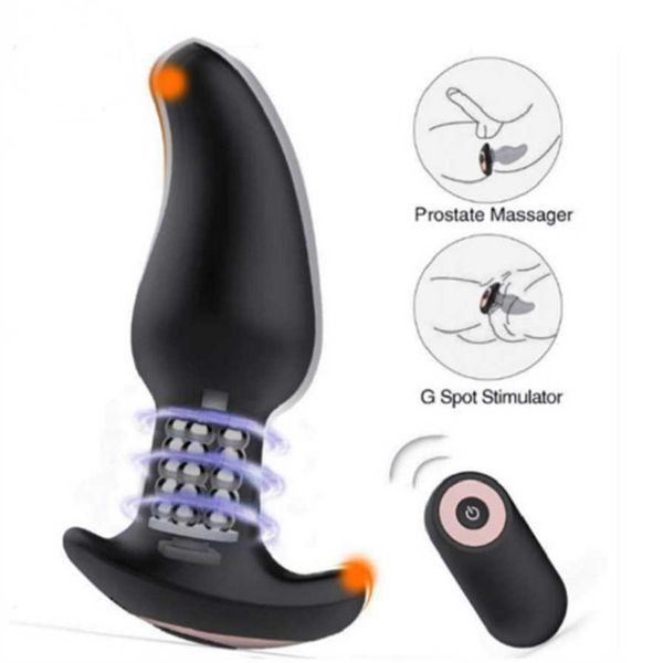 

turning bead plug remote control vibrating for men and women gay 75% off outlet online sale