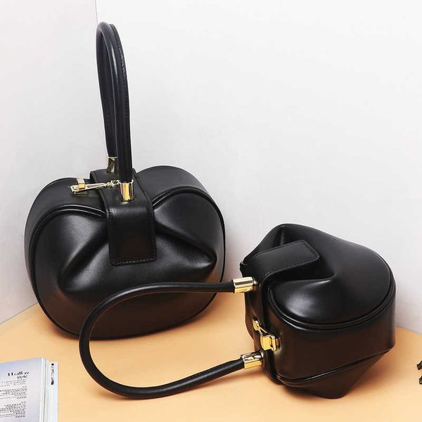 

women's bag leather simple handbag clash color shoulder women's bag 0706