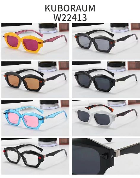 

designer brand square kuboraum sunglasses designer kuboraum sunglass eyeglass women men glasses womens sun glass uv400 lens unise, White;black