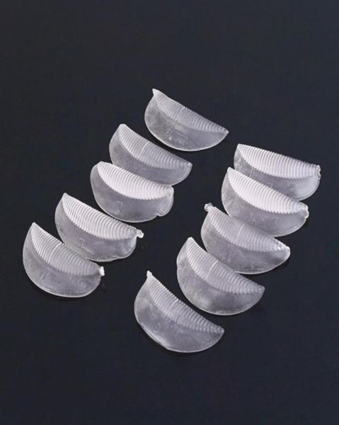 

5 pairspack silicone eyelash permanent perm curler curling root lifting false fake eyelash shield pad maquillaje patches2106447