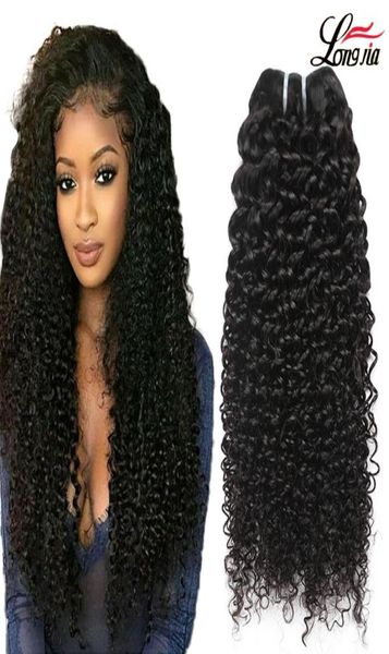

brazilian kinky curly hair unprocessed brazilian curly hair extension 100 human virgin hair weave bundles5277365, Black