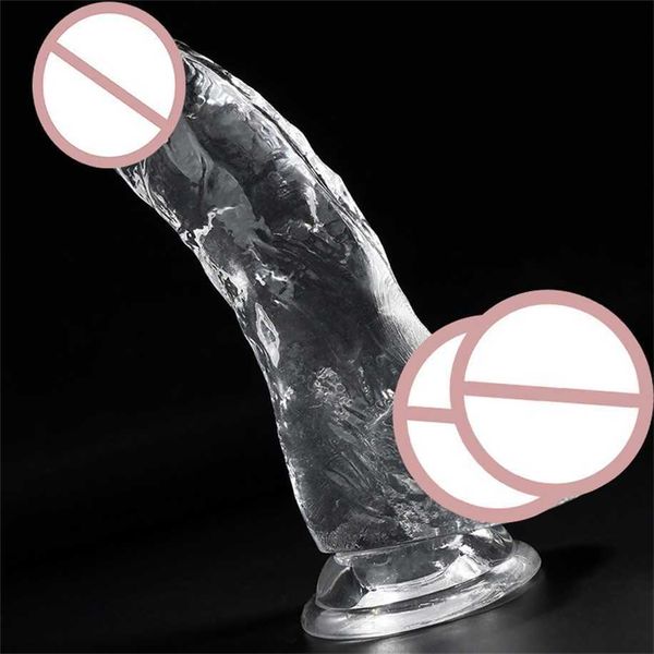 

55% off factory online jelly transparent size female orgasmic toys