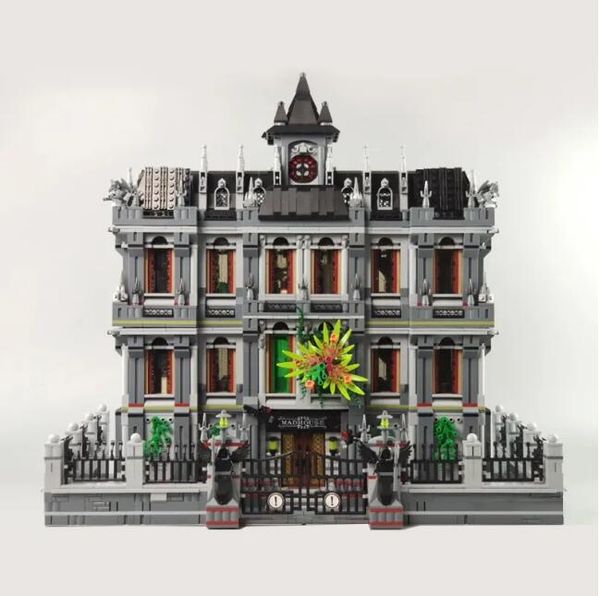 

panlos 613002 creator series lunatic hospital building blocks 7527pcs bricks toys christmas gift model kit