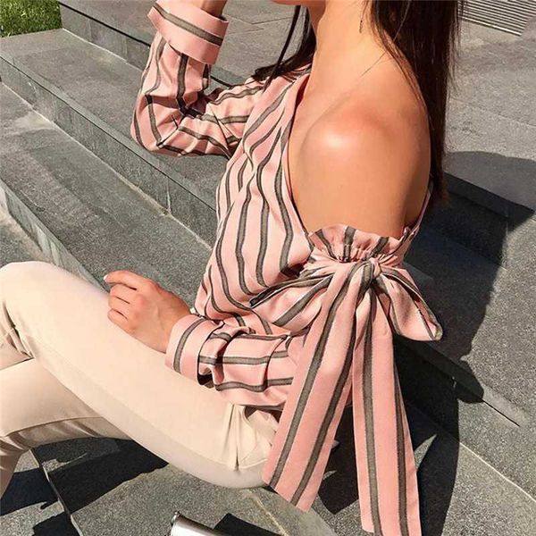 

quality women's blouses designer wome blouses women shirt clothing lady unique stripe shirts watching fireworks casual vacation prefer, White