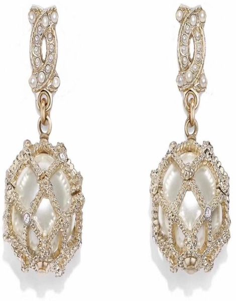 

a dita ch pearl studs 5a highest counter quality diamants legers anti allergy studs women earrings designer r fashion retro br5915475, Golden;silver