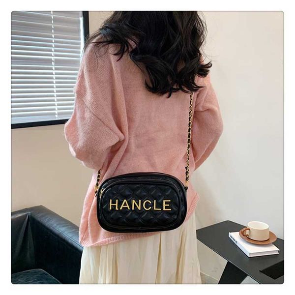 

bag 10% off designer bags new lingge embroidered thread crossbody golden ball chain live broadcast bag small fragrant wind