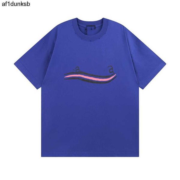 

soft short t-shirts fashion men t-shirt new cotton balencaigaly wrinkle resistant printing letters casual student couple balencigaly men&#03, White;black