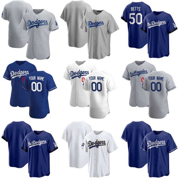 

2023 baseball jerseys custom jersey los angeles''dodgers''men women youth 5 corey seager 10 justin turner 22 clayton ker, Blue;black