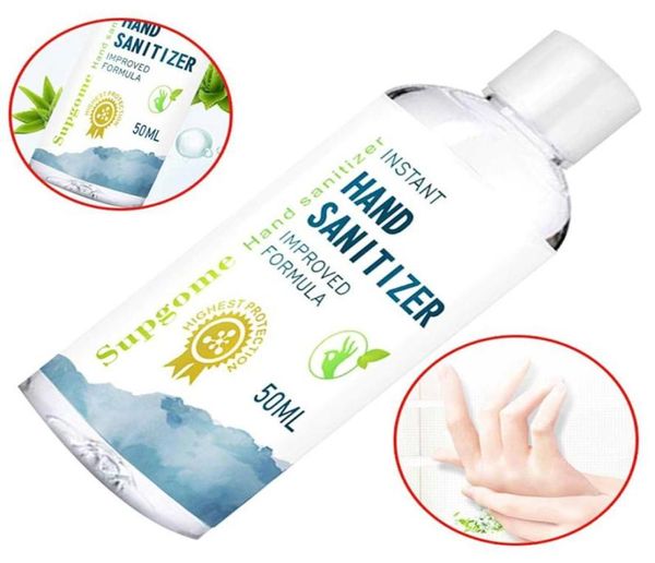 

50ml portable 75 alcohol disposable hand sanitizer hands water disinfecting hand wash gel clean7574826