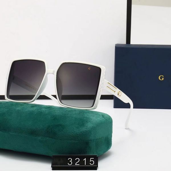 

new sunglasses designer letter womens mens goggle senior eyewear for women eyeglasses frame vintage metal fashionable and handsome sun glass, White;black