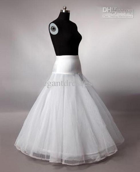 

fast deliverygood design aline floor length petticoat pe00308048088, White