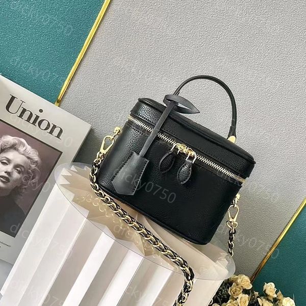 

designer vanity bag sling bag luxury shoulder bags fashion handbag toiletry pouch lady crossbody bag satchel clutch trunk cosmetics bag chai