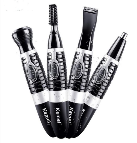 

4 in 1 man grooming kit portable nose hair trimmer beard shaver eyebrow shave cutter all in one sideburns haircut clipper razor1184237
