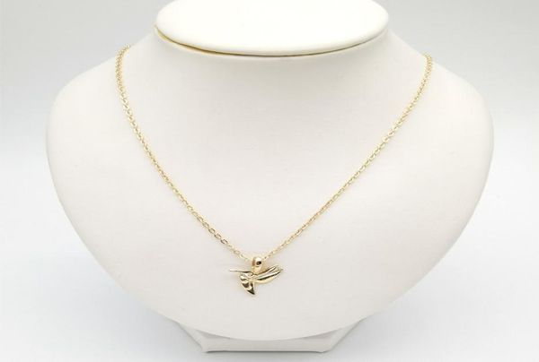 

bird chain alloy clavicle gold bone pendant short necklace04474258, Silver