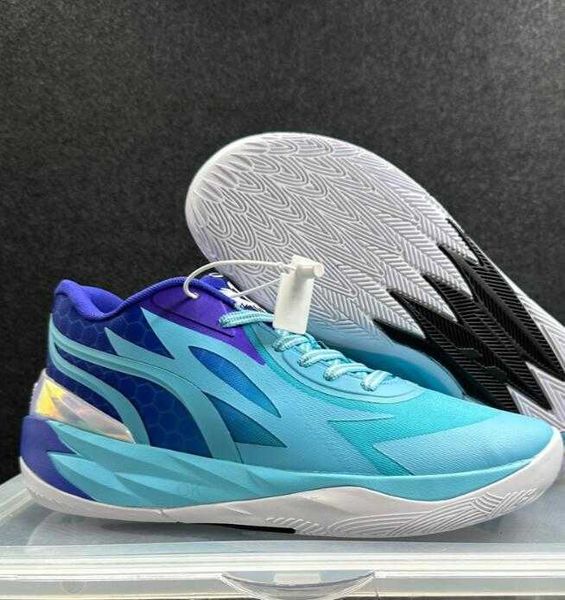 

basketball shoes mb2 mb02 rick and morty mens trainers galaxy i rock ridge blast be you queen city not from here 1of1 designer men sneakers, Black