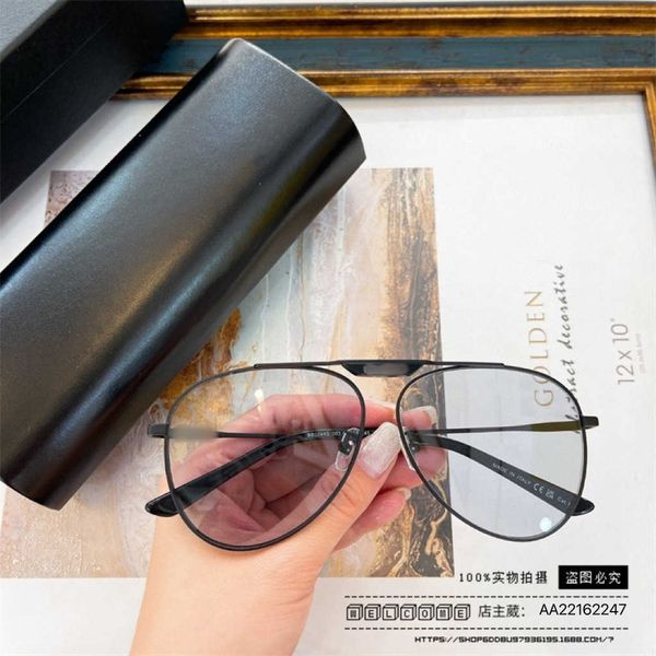 

fashion bb sunglasses letter b family b's new toad sunglasses men's and women's ins.com red star same style bb0244 with logo, White;black
