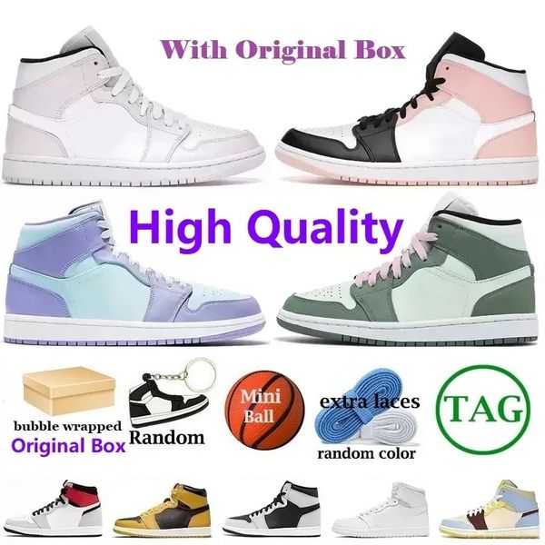 

jumpman 1 1s high basketball shoes womens mid barely rose dutch green crimson tint toe purple pulse white off maison chateau mens trainers w