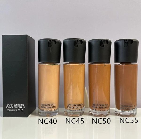 

in stock makeup liquid foundation fix fluid 15 foundation liquid 35ml face highlighters concealer9786778