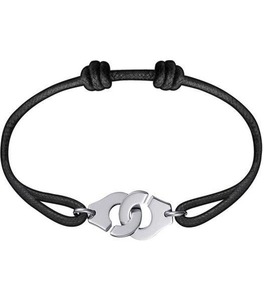 

2020 france famous jewelry dinh van bracelet hand woven men women charm bracelet fashion 925 sterling silver rope handcuff jewelry2239995, White