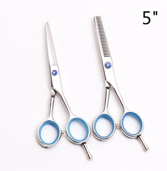 

c1117 5 14 5cm jp 440c customized logo professional human hair scissors barber shop hairdressing scissors cutting scissors t294u4838183