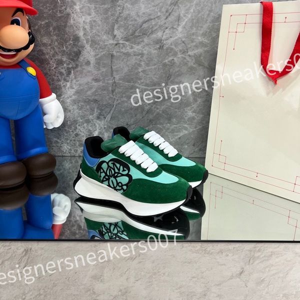 

new luxurys designer men causal shoes fashion woman leather lace up platform sole sneakers white black mens womens sneaker xsd221109