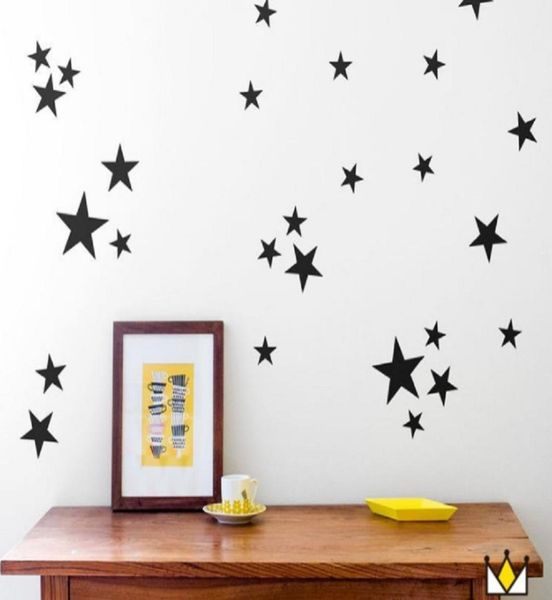 

stars wall decals 39 decals wall stickers removable home decoration easy to peel stick painted walls for baby kids nursery bedro7286015