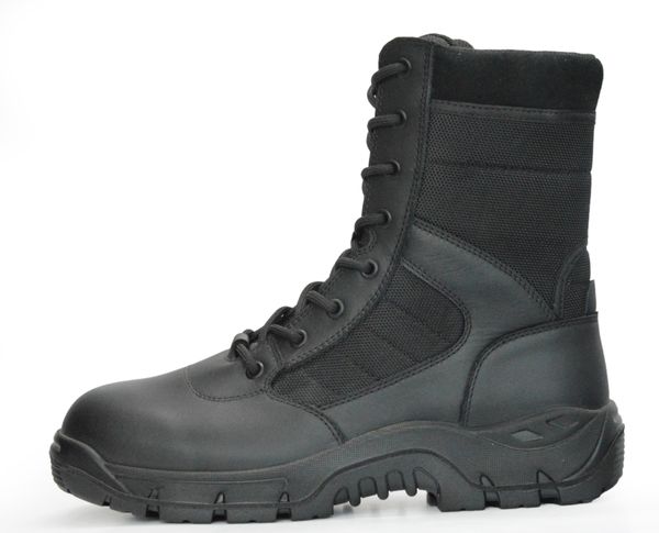 

men's black martin boots, wear-resistant hiking shoes, military style boots, casual men's boots