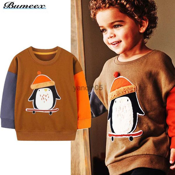 

pullover bumeex toddler sweatshirts boys sweatshirts kids cartoon printed cotton sweatshirts boys jacket kids autumn clothes 2-7 years hkd23, Blue