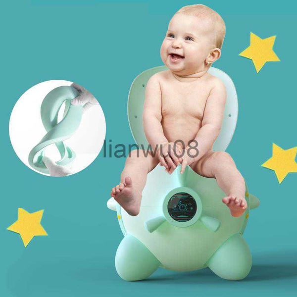 

potties seats new baby item baby potty toilet with handle safe trainer potty for toddler kids for potty brush x0719