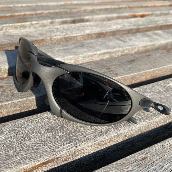 

romeo polarized metal frame riding glasses outdoor fishing mountaineering sunglasses, White;black