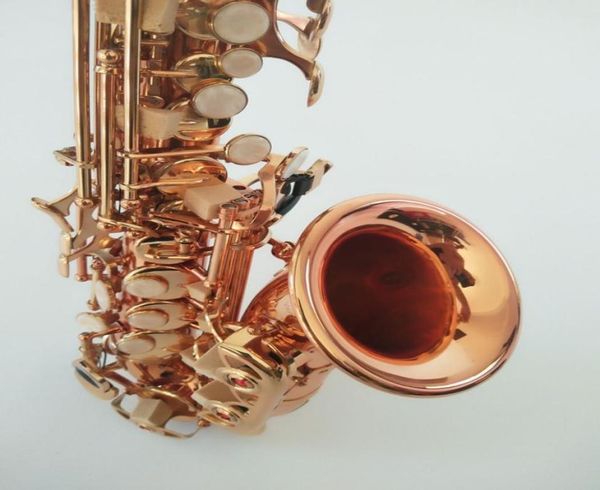 

yanagisawa sc992 musical b flat curved soprano saxophone lacquer gold instrument sax with mouthpiece dhl8568309