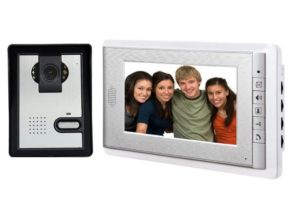 

7 inch monitor video door phone intercom system doorbell camera visual intercom doorbell video intercom doorphone for home4955048
