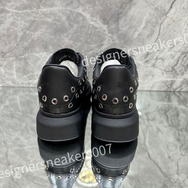 

new luxury designer men causal shoe fashion woman leather lace up platform sole sneakers white black mens womens sneaker xsd221110