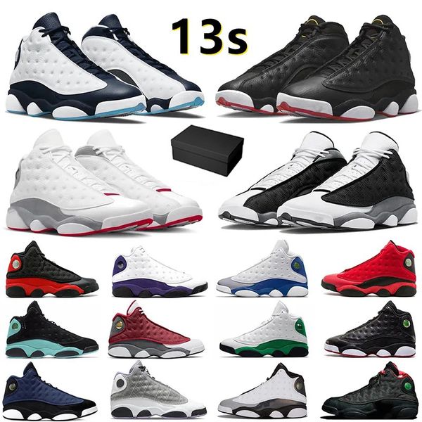 

with box jumpman 13 13s black mens basketball shoes wheat university blue black cat bred court purple wolf grey starfish he got game hyper r