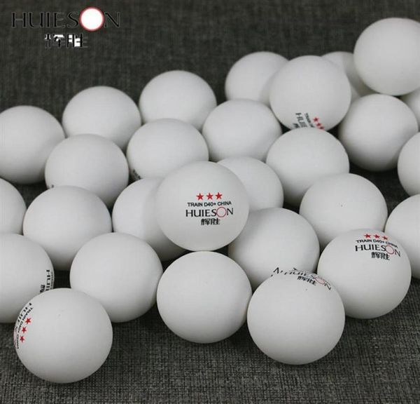 

huieson 100 pcs 3star 40mm 2 8g table tennis balls ping pong balls for match new material abs plastic table training balls t190926714085