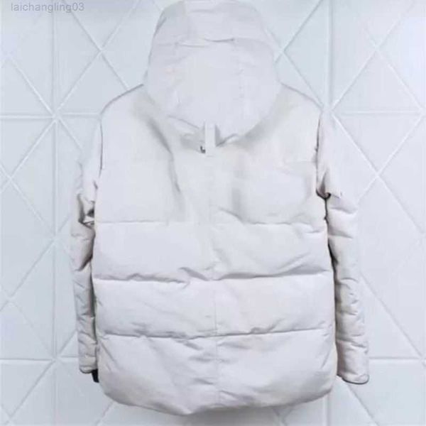 

designer mens down white duck windbreak men parkas jacket winter puffer real wolf fur coat arctic hood trim doudoune manteau homme canada6u1, Black