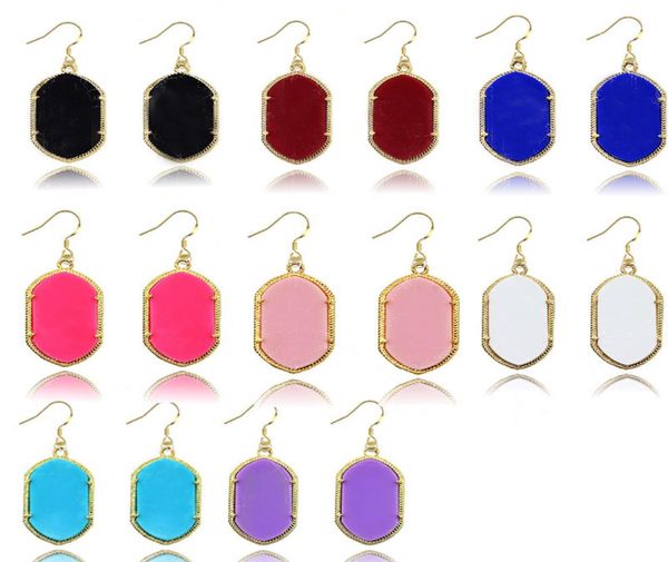 

chandelier earrings for women geometric golden plated dangles 8 colorsps15737027882, Silver