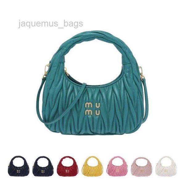 

designer miui wander matelasse underarm miu bag women's mens cleo satchel tote hobo luxury with shoulder strap genuine leather handbag