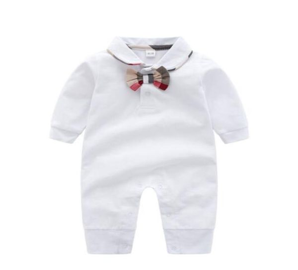 

sell baby brand clothes baby bowknot romper new cotton newborn baby girls boy spring autumn romper kids designer infant jumpsu5204729, Blue