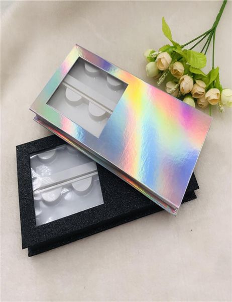 

4 pairs mink eyelashes book custom packaging private logo dramatic long 3d 25mm mink false lashes book5223300