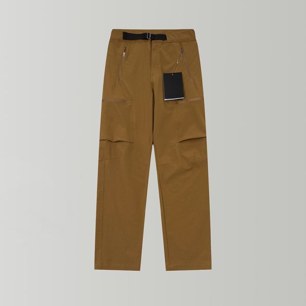 

23ss new women's men's pants wide leg straight quick-drying pants sport elastic waist trousers street fashion casual loose sweatpa, Black