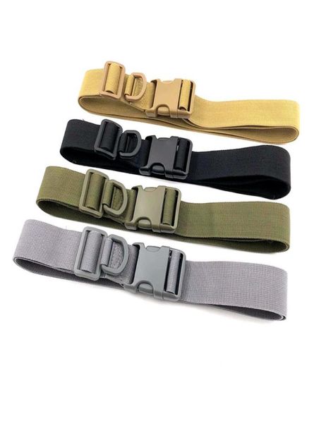 

tactical multifunctional belt outdoor sports protective gear waist cs field portable simple belts out belt1129417, Black;green