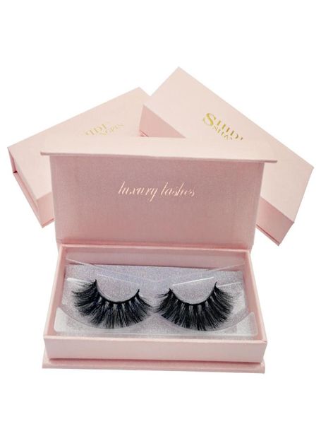 

1pairsset 3d mink natural long false eyelashes thick plastic black cotton full strip fake eye lashes for party cosmetic make up t2752085
